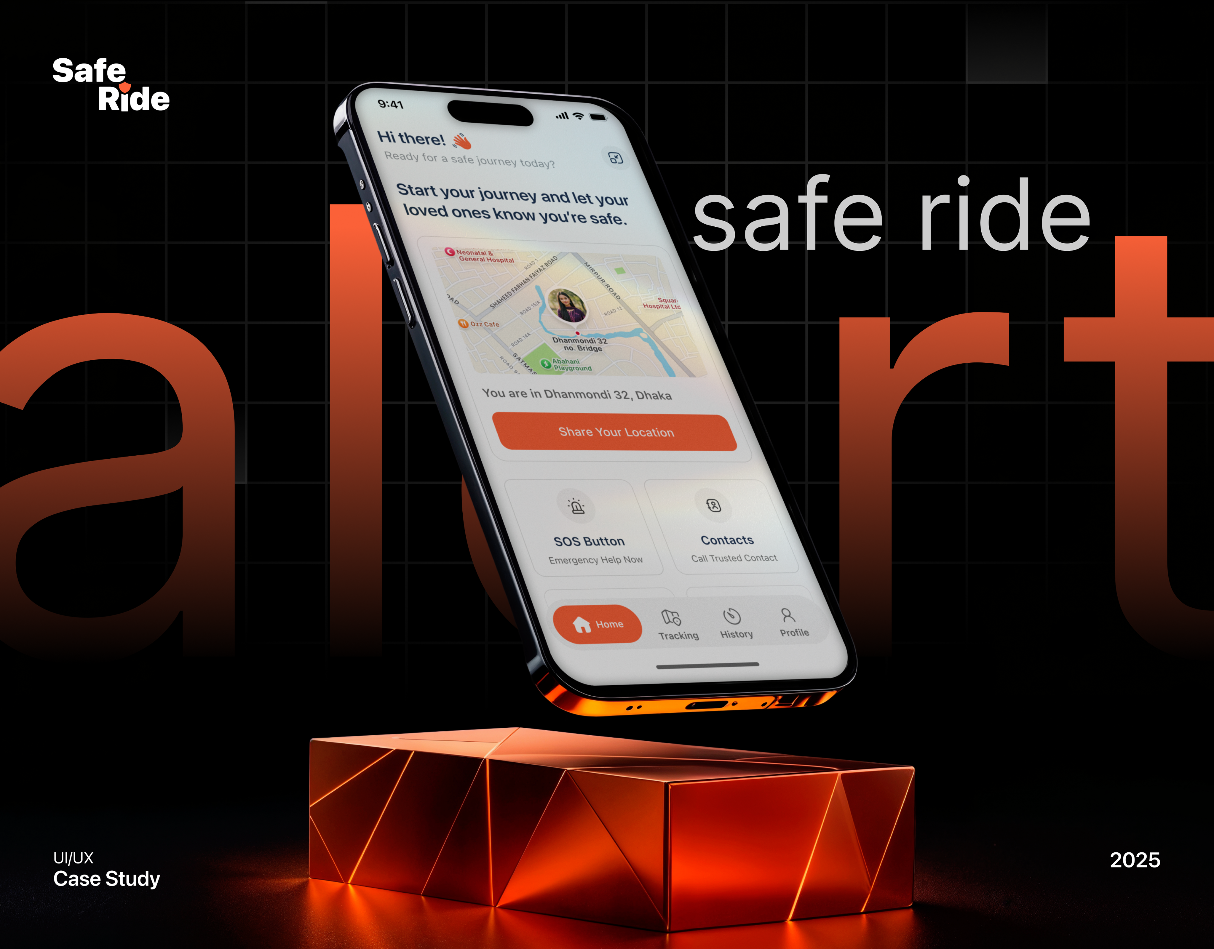 Safe Ride Alert MVP Case Study